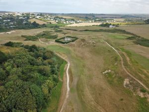 St Enodoc (Church) 10th Aerial